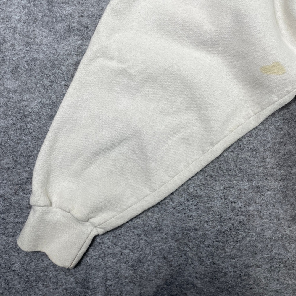 Indiana University Hoosiers Sweatshirt Mens XL White Champion Crewneck Pullover - Picture 3 of 10